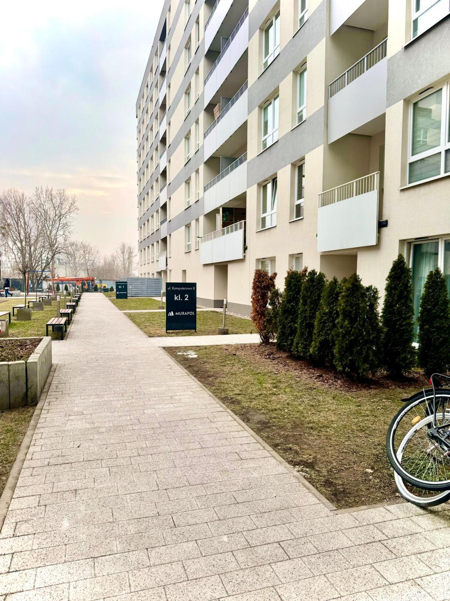 Nastrojowy 2 Pokojowy 6 Min Od Lotniska Apartament Warszawa